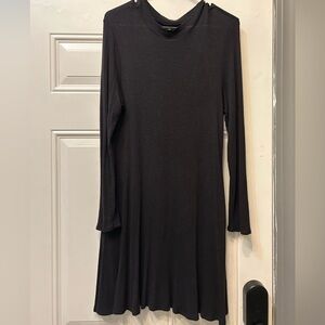 Maurices Black Long Sleeve Dress with Pockets